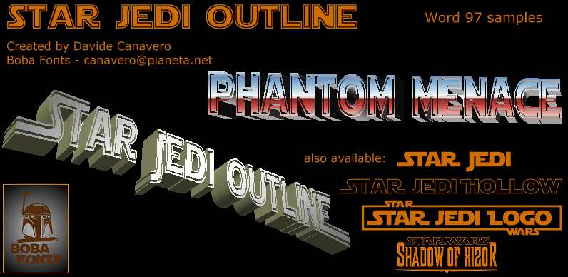 Star Jedi Outline